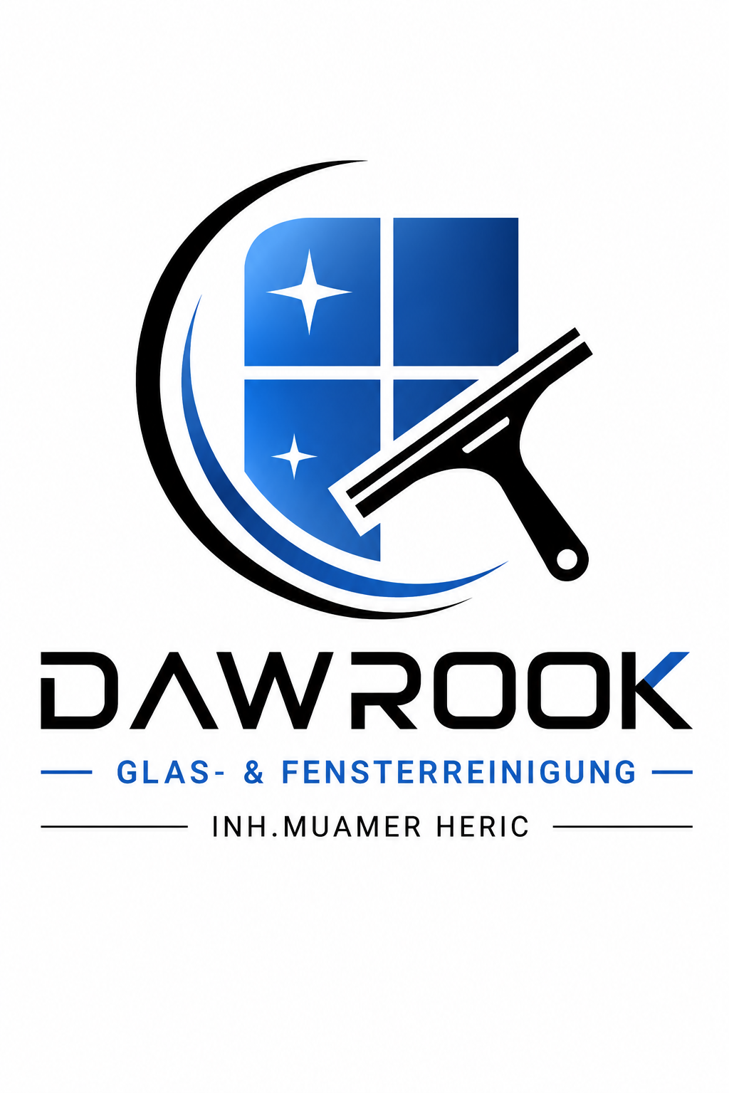 DAWROOK Glas- & Fensterreinigung Logo